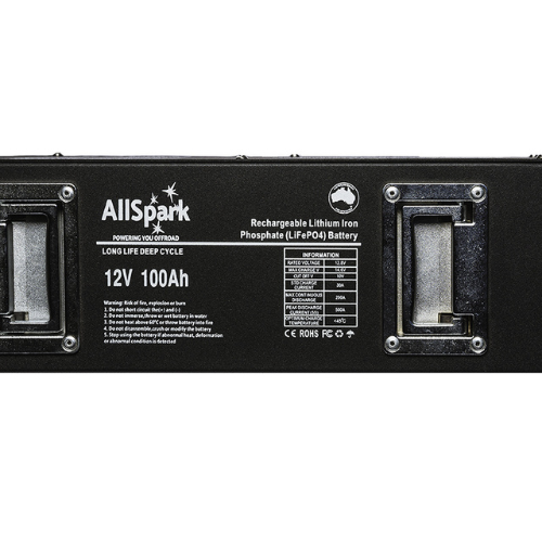 Allspark Slimline 12v 100Ah LiFePO4 Lithium Battery
