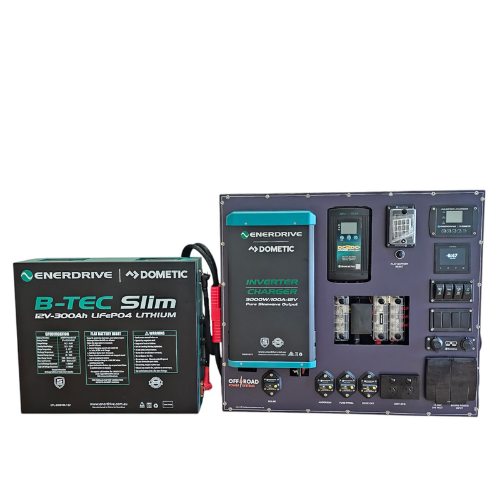 Enerdrive 3000w Inverter/Charger Package Left Hand Mount